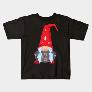 Scandinavian Gnome with buttons Kids T-Shirt